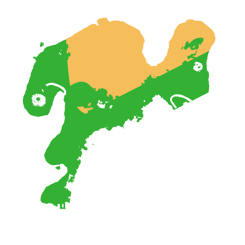 Biome Rust Map: Procedural Map, Size: 2700, Seed: 849265201