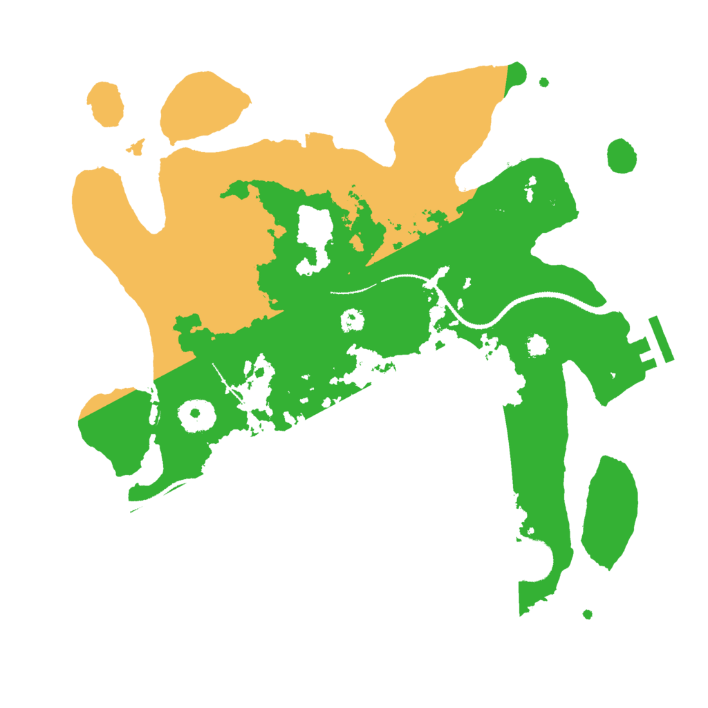 Biome Rust Map: Procedural Map, Size: 3000, Seed: 5839126