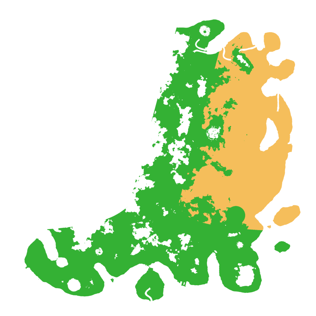 Biome Rust Map: Procedural Map, Size: 4500, Seed: 75195
