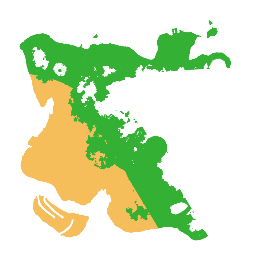 Biome Rust Map: Procedural Map, Size: 3000, Seed: 625792273