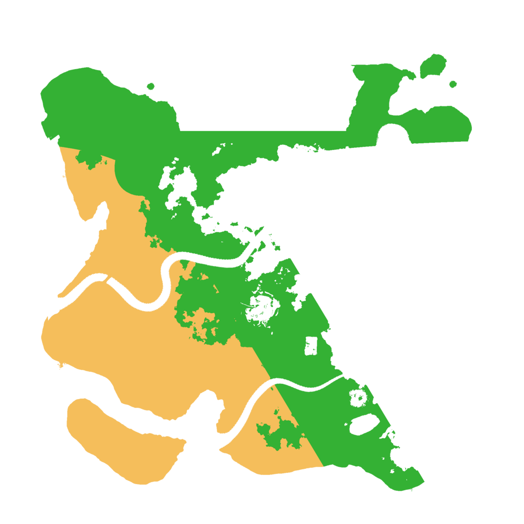 Biome Rust Map: Procedural Map, Size: 3000, Seed: 625792273
