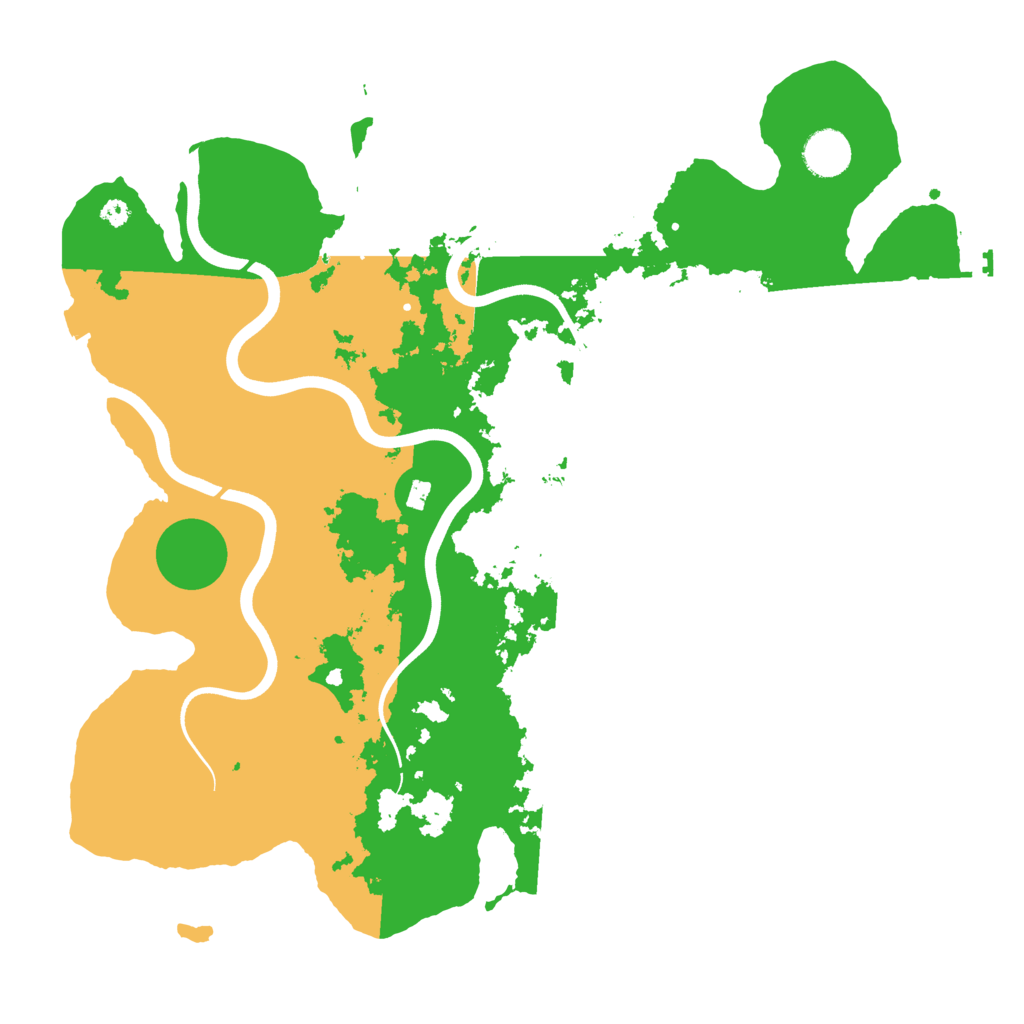 Biome Rust Map: Procedural Map, Size: 3800, Seed: 953