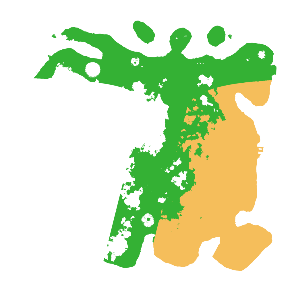 Biome Rust Map: Procedural Map, Size: 3500, Seed: 1727159536