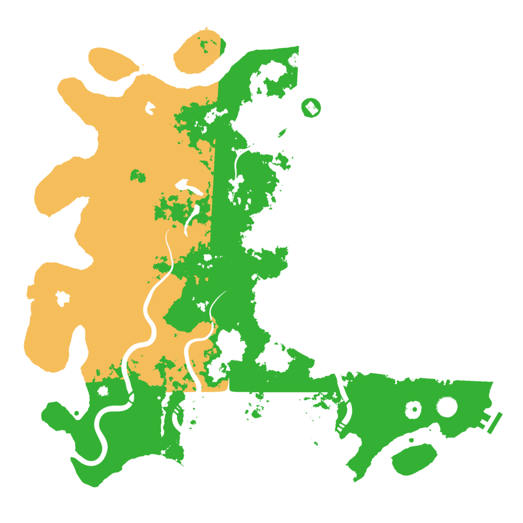Biome Rust Map: Procedural Map, Size: 4500, Seed: 6785765