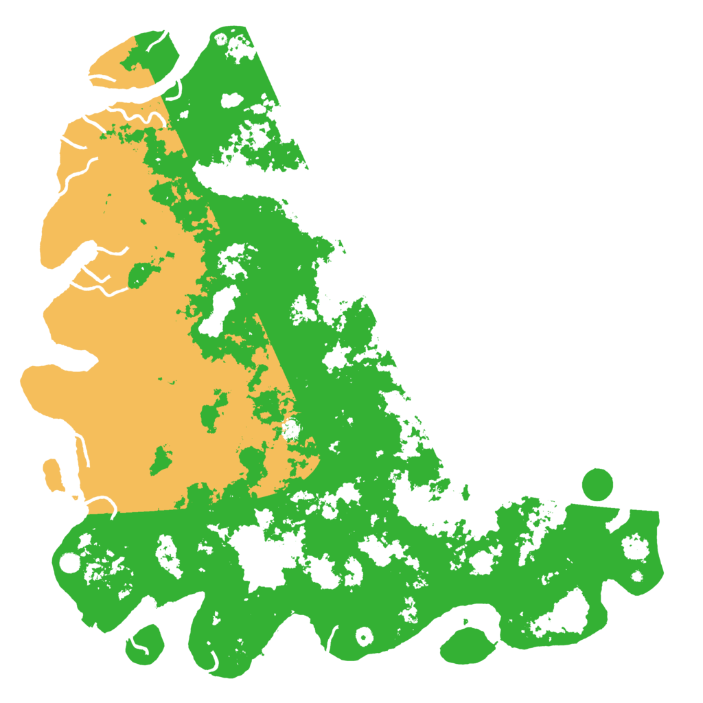 Biome Rust Map: Procedural Map, Size: 6000, Seed: 659672767