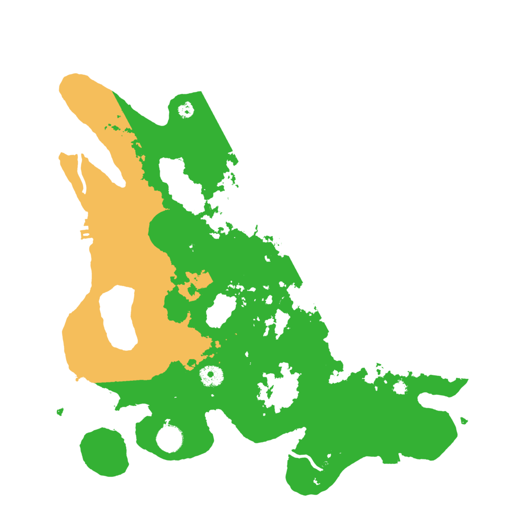 Biome Rust Map: Procedural Map, Size: 3500, Seed: 1770669965
