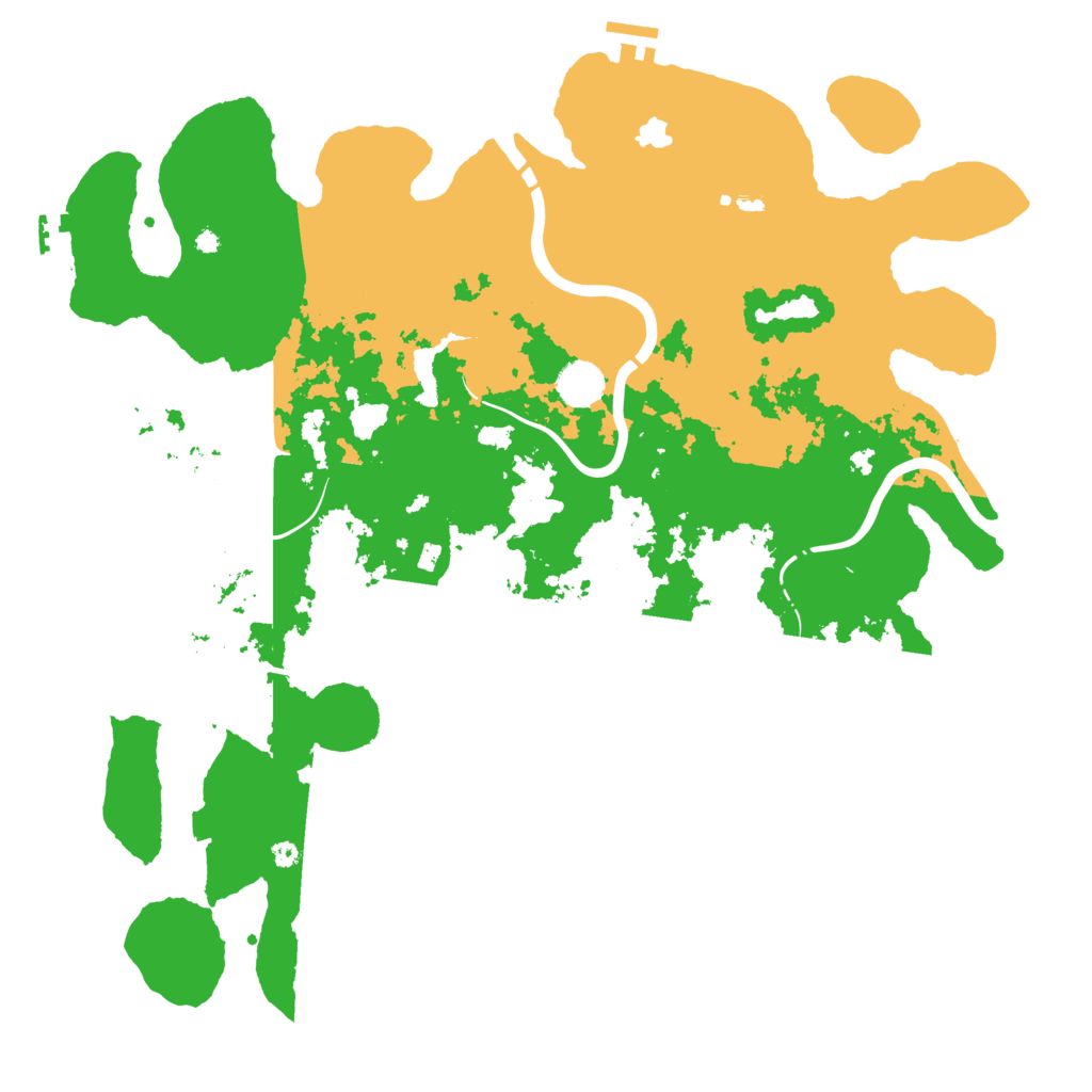 Biome Rust Map: Procedural Map, Size: 4250, Seed: 420756069