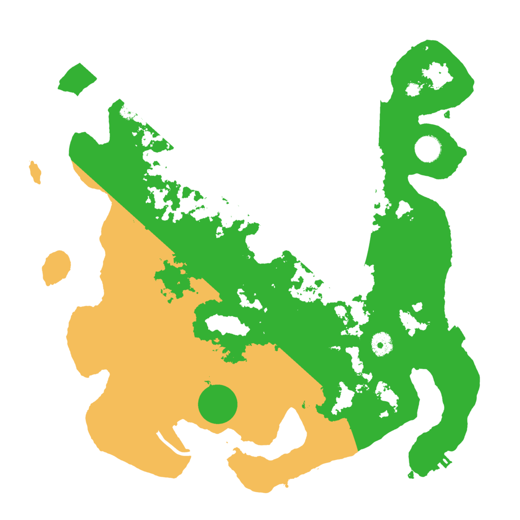 Biome Rust Map: Procedural Map, Size: 3500, Seed: 1526039090