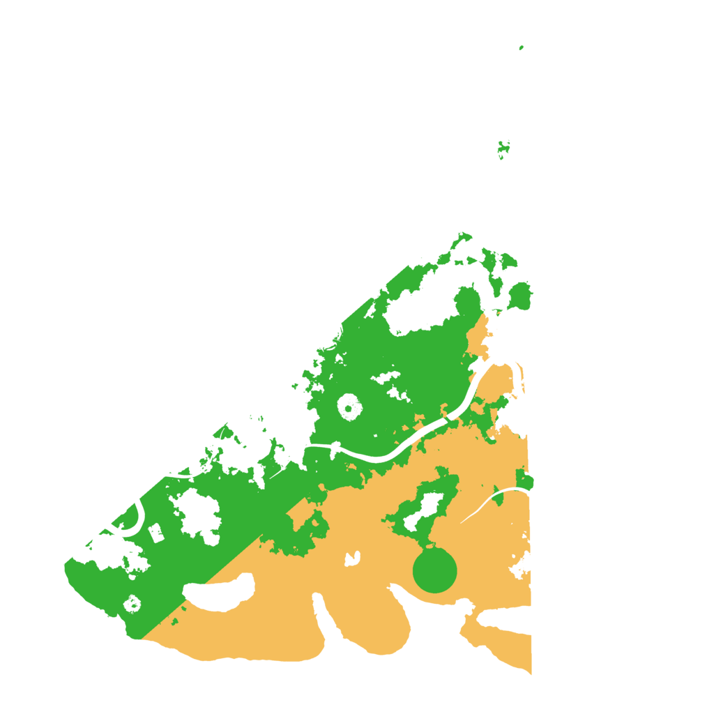 Biome Rust Map: Procedural Map, Size: 4250, Seed: 2051513032