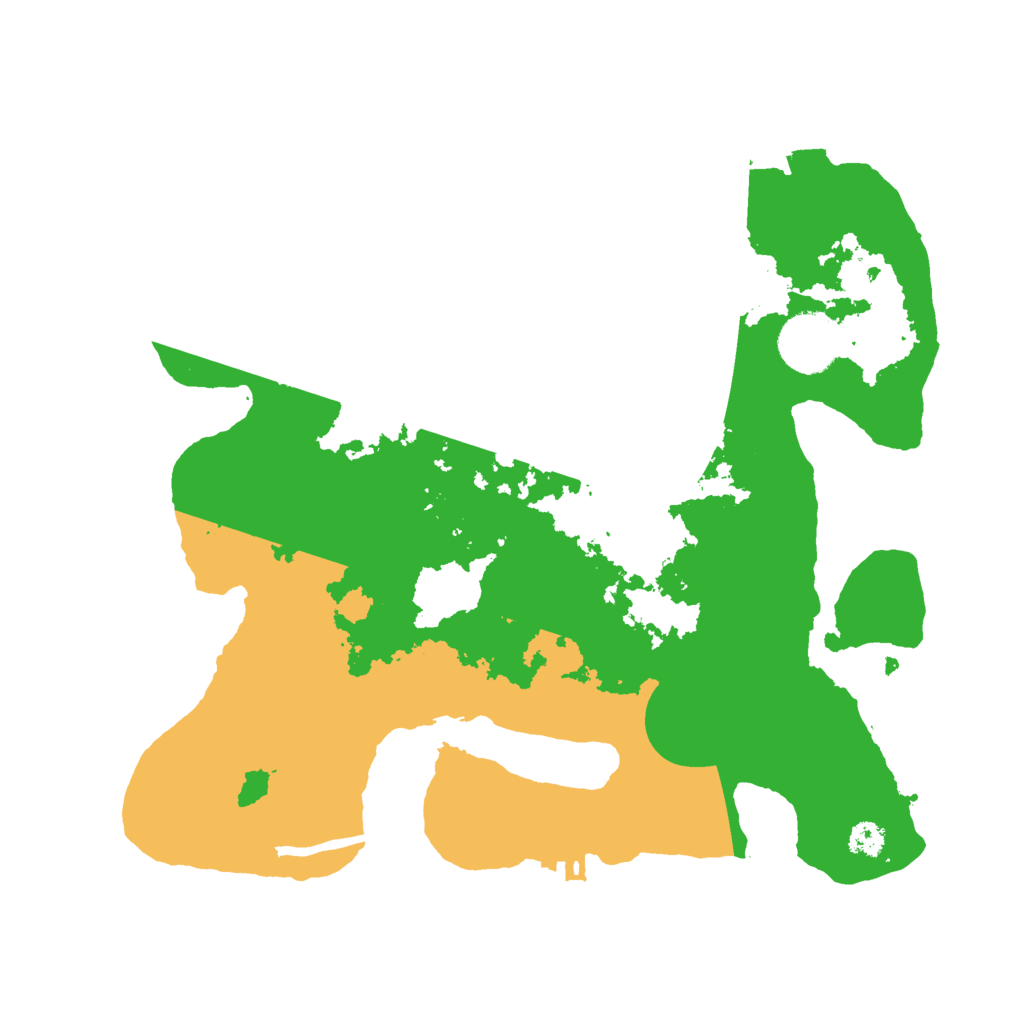 Biome Rust Map: Procedural Map, Size: 3000, Seed: 13974