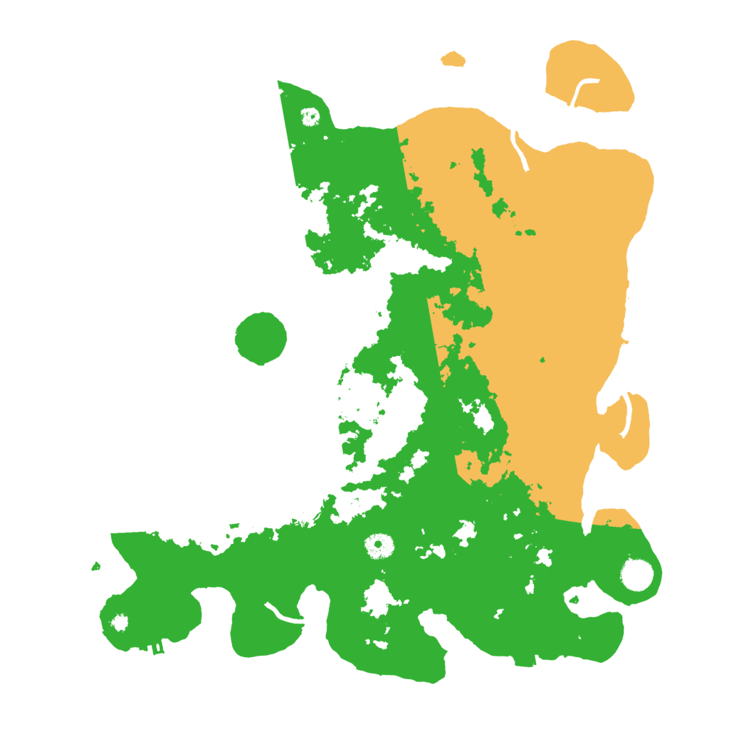 Biome Rust Map: Procedural Map, Size: 4000, Seed: 76641258