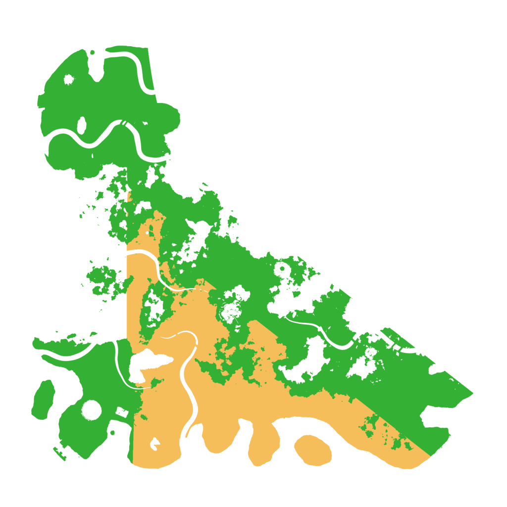 Biome Rust Map: Procedural Map, Size: 4500, Seed: 303039693