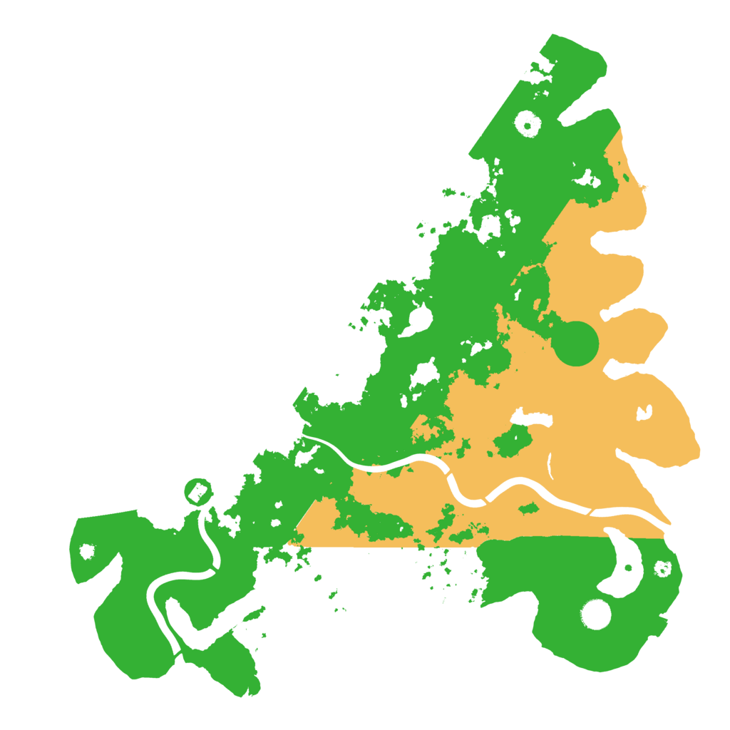 Biome Rust Map: Procedural Map, Size: 4250, Seed: 235775933