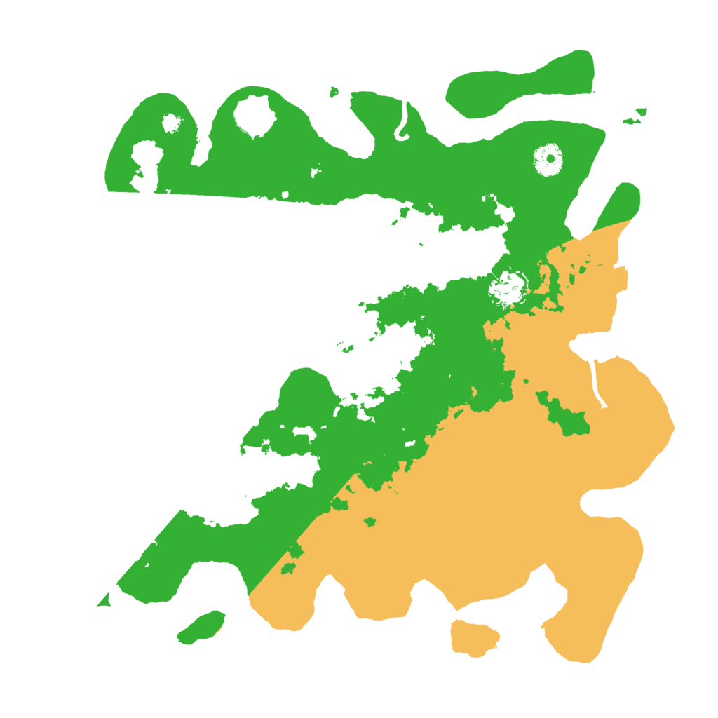 Biome Rust Map: Procedural Map, Size: 3500, Seed: 1215670067