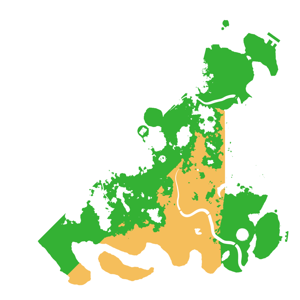 Biome Rust Map: Procedural Map, Size: 4250, Seed: 1341154785