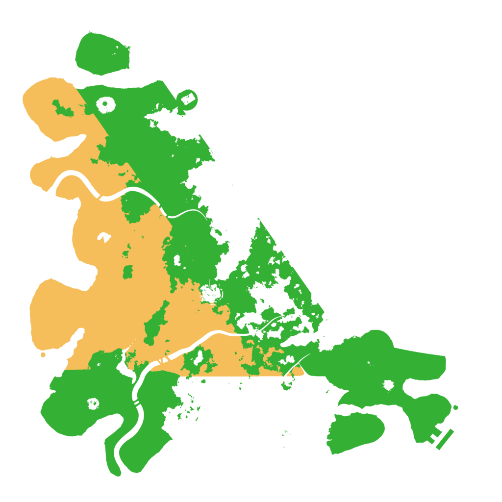 Biome Rust Map: Procedural Map, Size: 4250, Seed: 2106826369