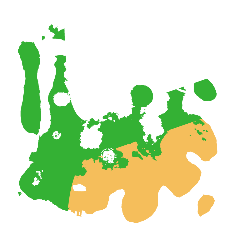 Biome Rust Map: Procedural Map, Size: 3000, Seed: 2126458131