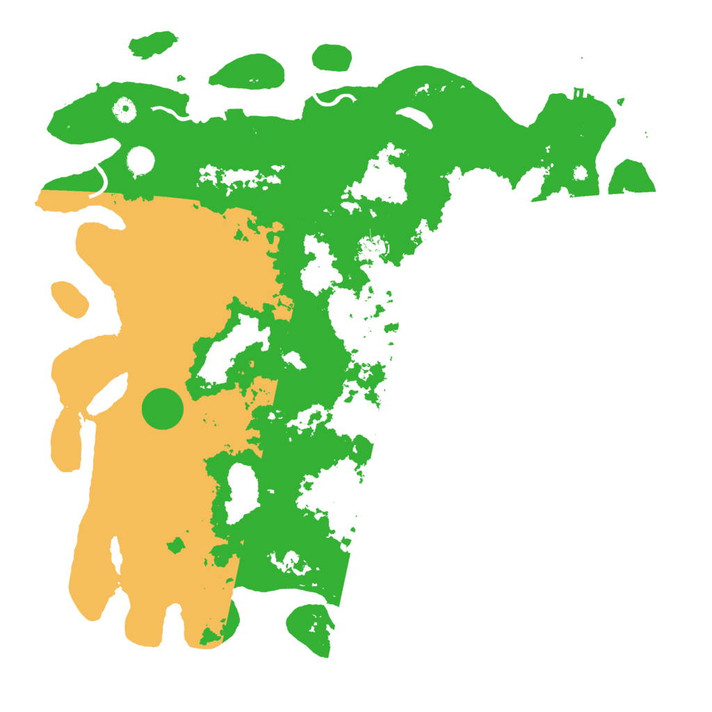 Biome Rust Map: Procedural Map, Size: 4500, Seed: 299064922