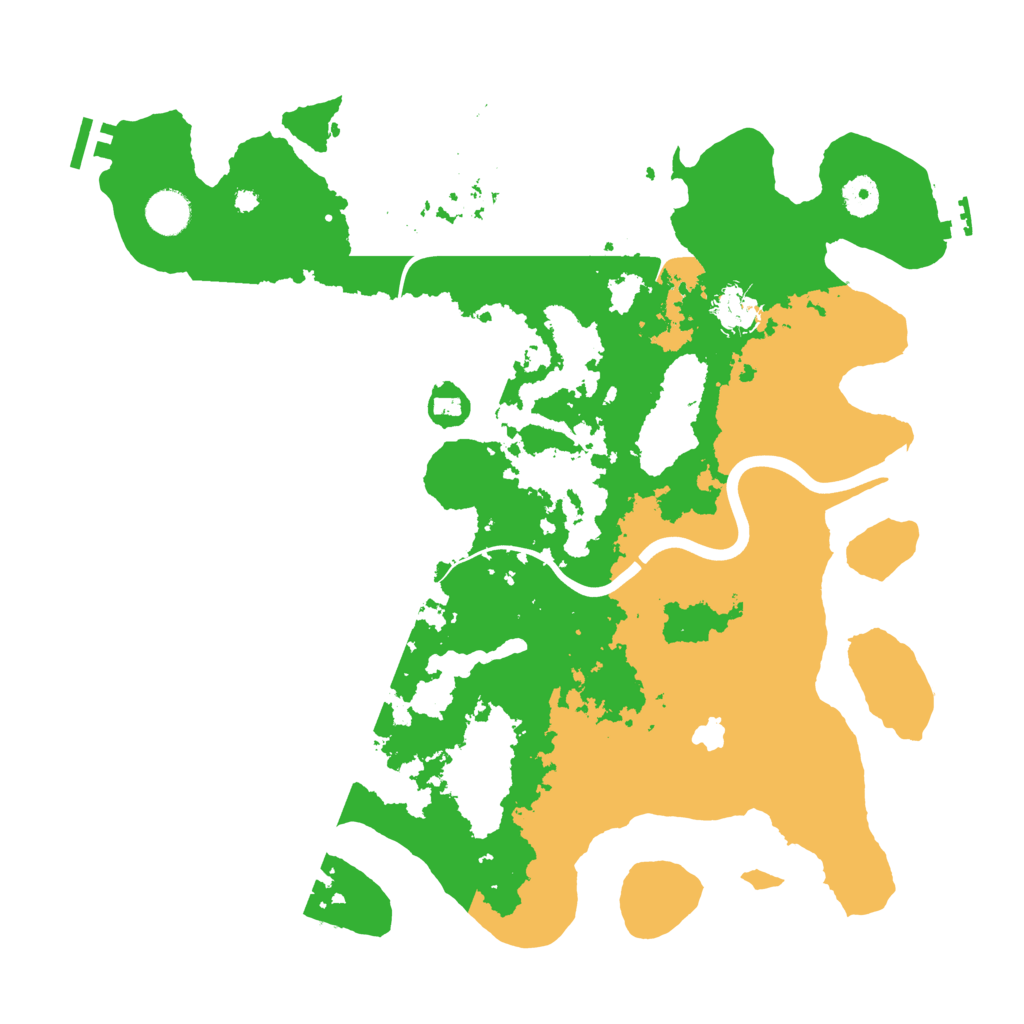 Biome Rust Map: Procedural Map, Size: 4000, Seed: 914905503