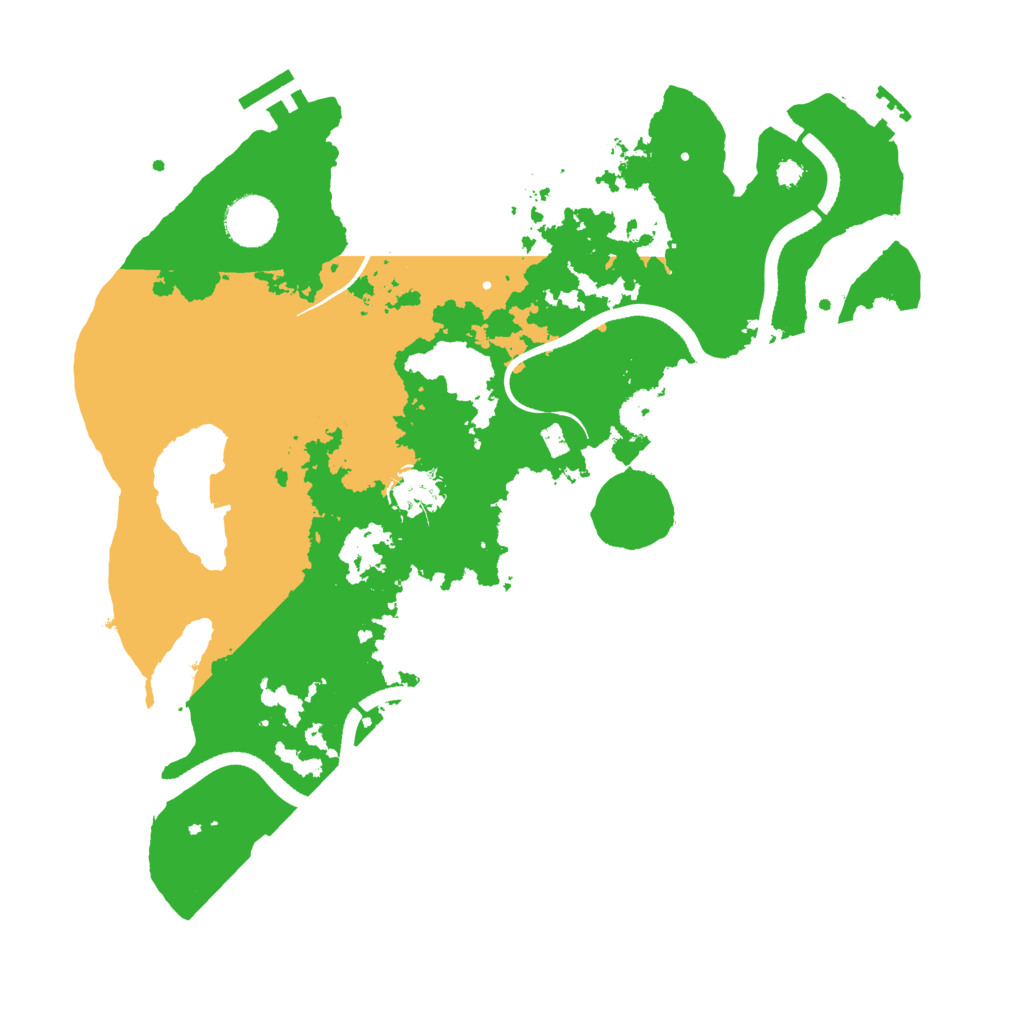 Biome Rust Map: Procedural Map, Size: 3500, Seed: 1912673691