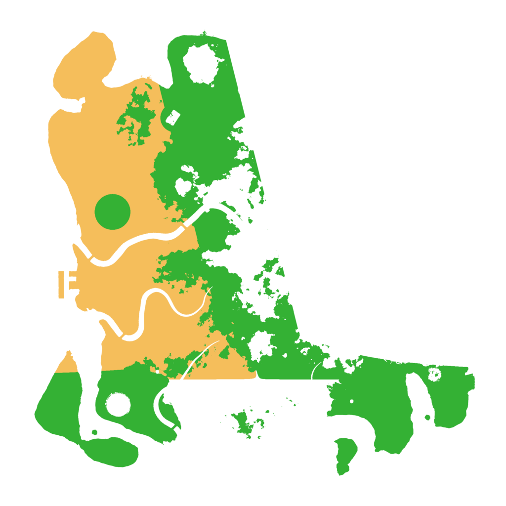 Biome Rust Map: Procedural Map, Size: 3750, Seed: 86271