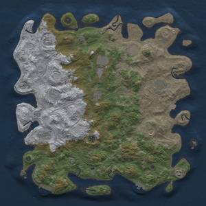 Thumbnail Rust Map: Procedural Map, Size: 4500, Seed: 1999215876, 19 Monuments