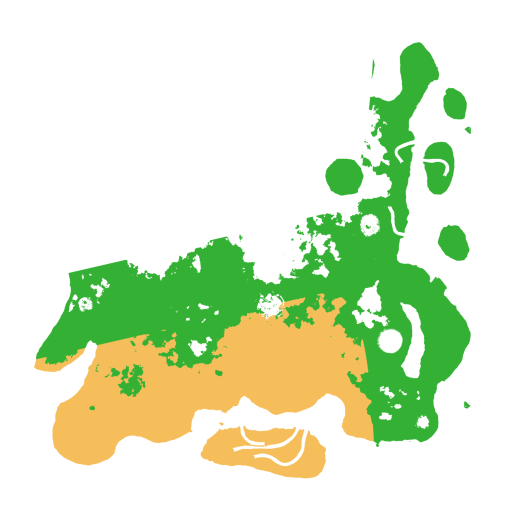 Biome Rust Map: Procedural Map, Size: 3750, Seed: 326692141