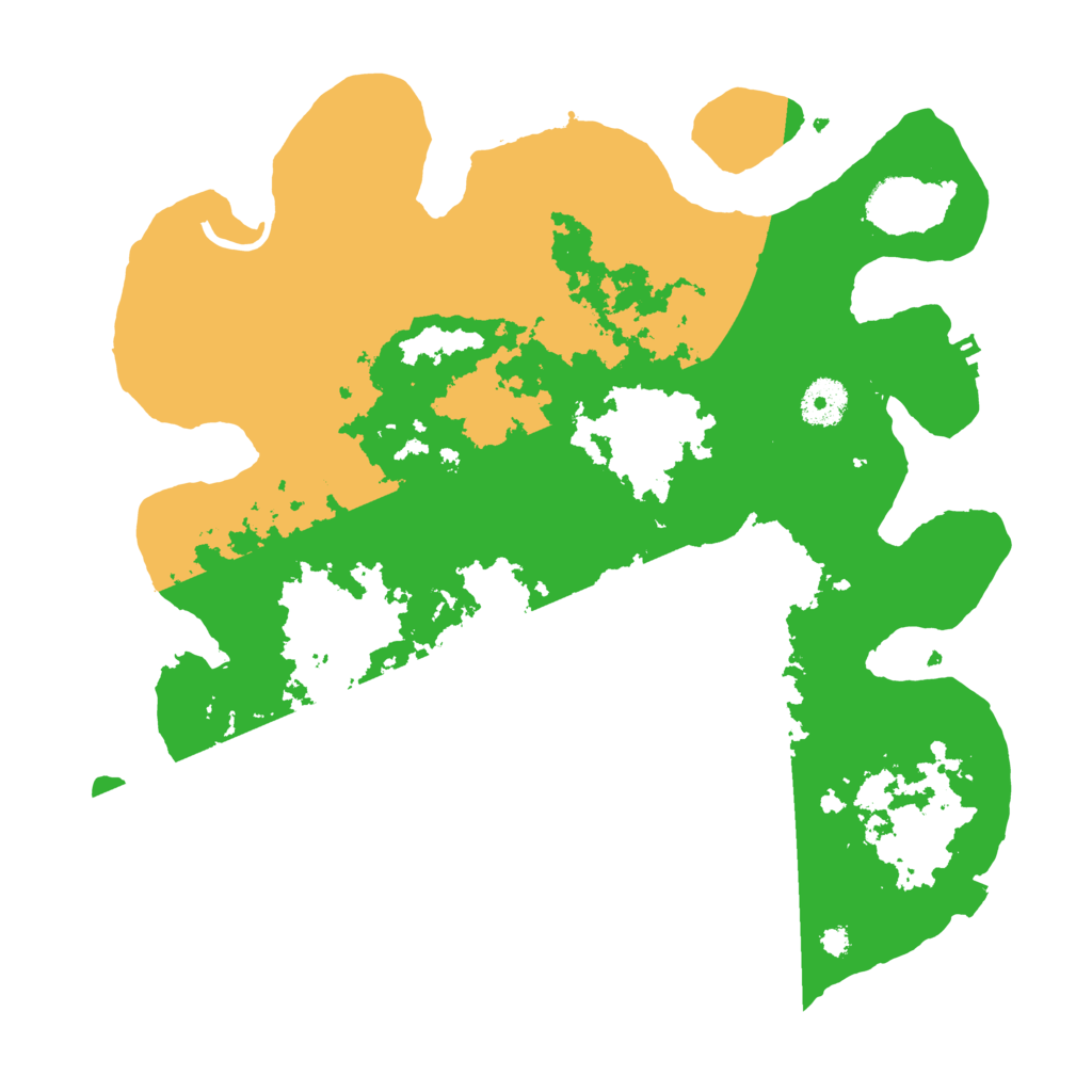 Biome Rust Map: Procedural Map, Size: 3500, Seed: 1379097184