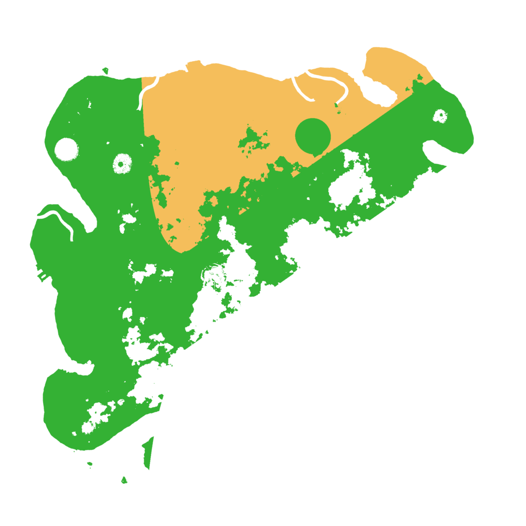 Biome Rust Map: Procedural Map, Size: 4000, Seed: 2091258161