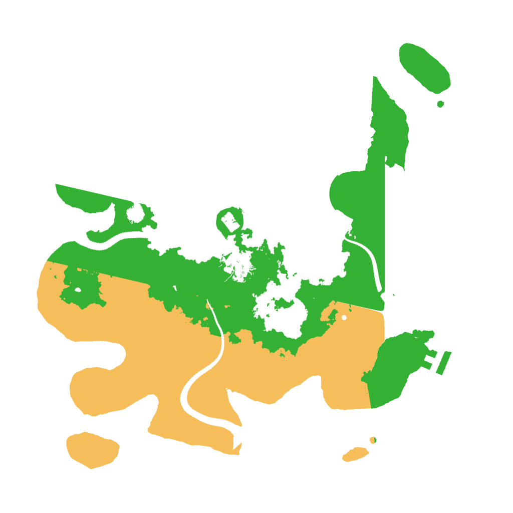 Biome Rust Map: Procedural Map, Size: 3000, Seed: 1529998878