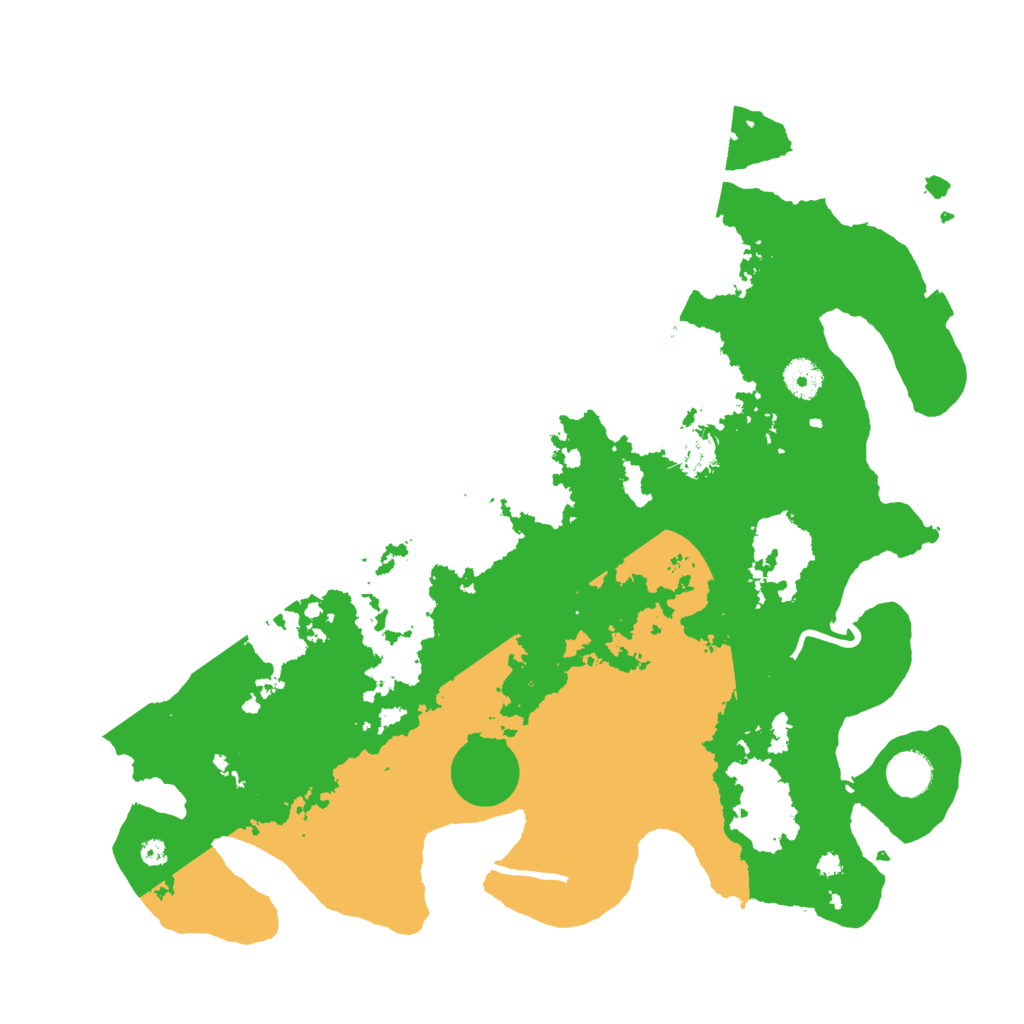 Biome Rust Map: Procedural Map, Size: 3950, Seed: 98270965