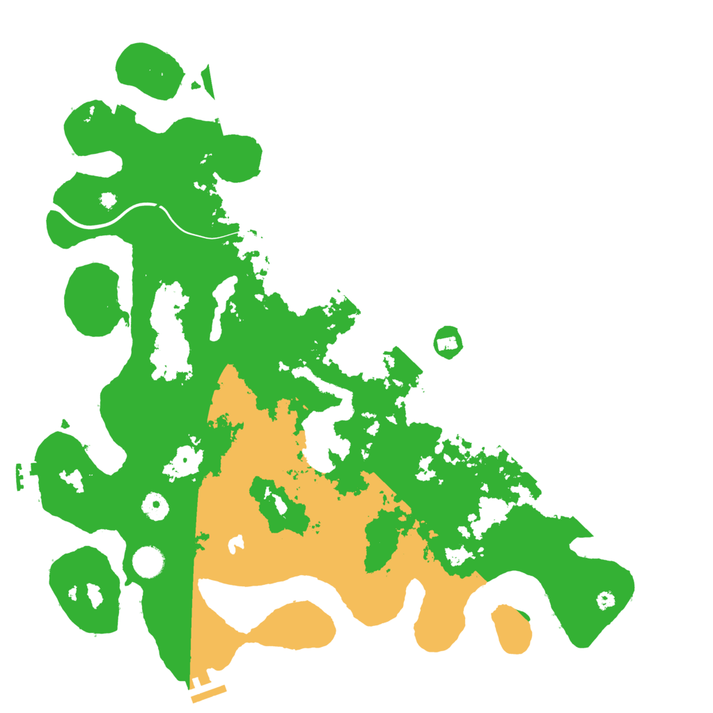 Biome Rust Map: Procedural Map, Size: 4000, Seed: 142948182
