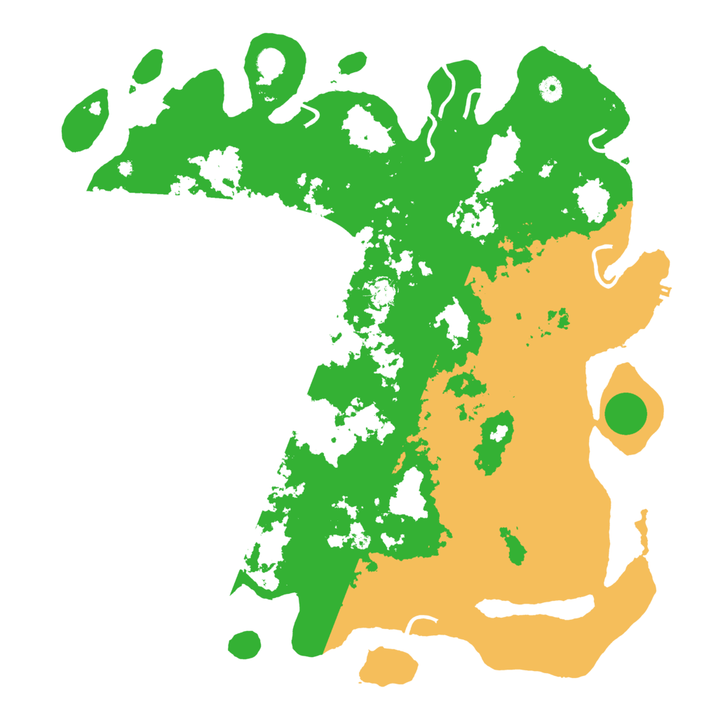 Biome Rust Map: Procedural Map, Size: 4500, Seed: 1731328194