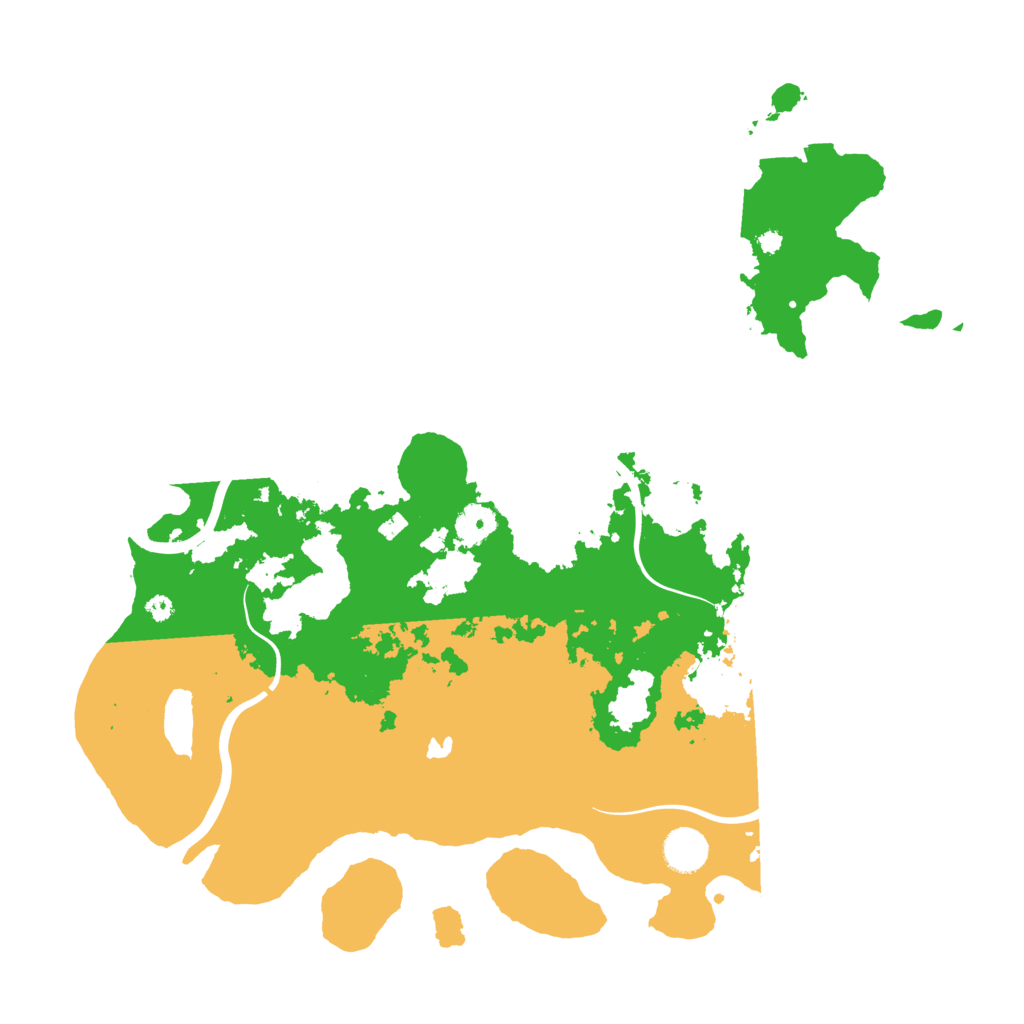 Biome Rust Map: Procedural Map, Size: 4000, Seed: 1758896243