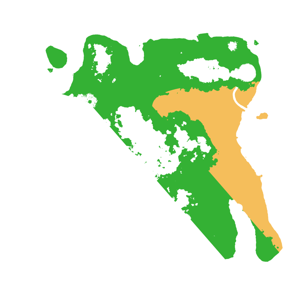 Biome Rust Map: Procedural Map, Size: 3000, Seed: 29881