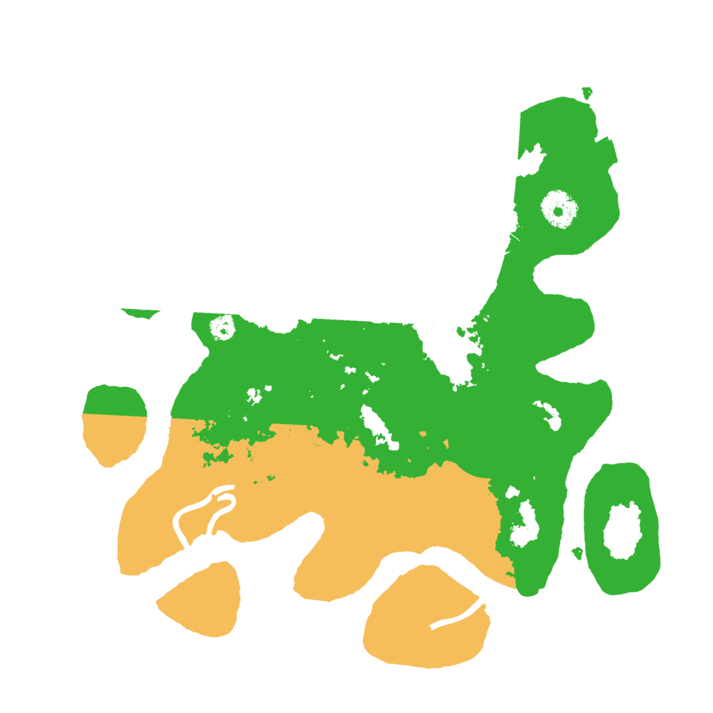Biome Rust Map: Procedural Map, Size: 3000, Seed: 773285734
