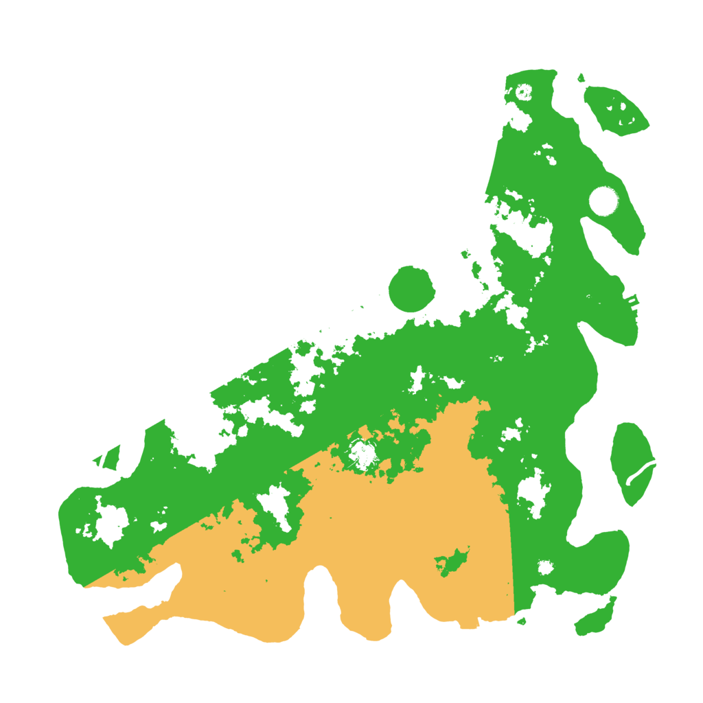 Biome Rust Map: Procedural Map, Size: 4250, Seed: 1195087848