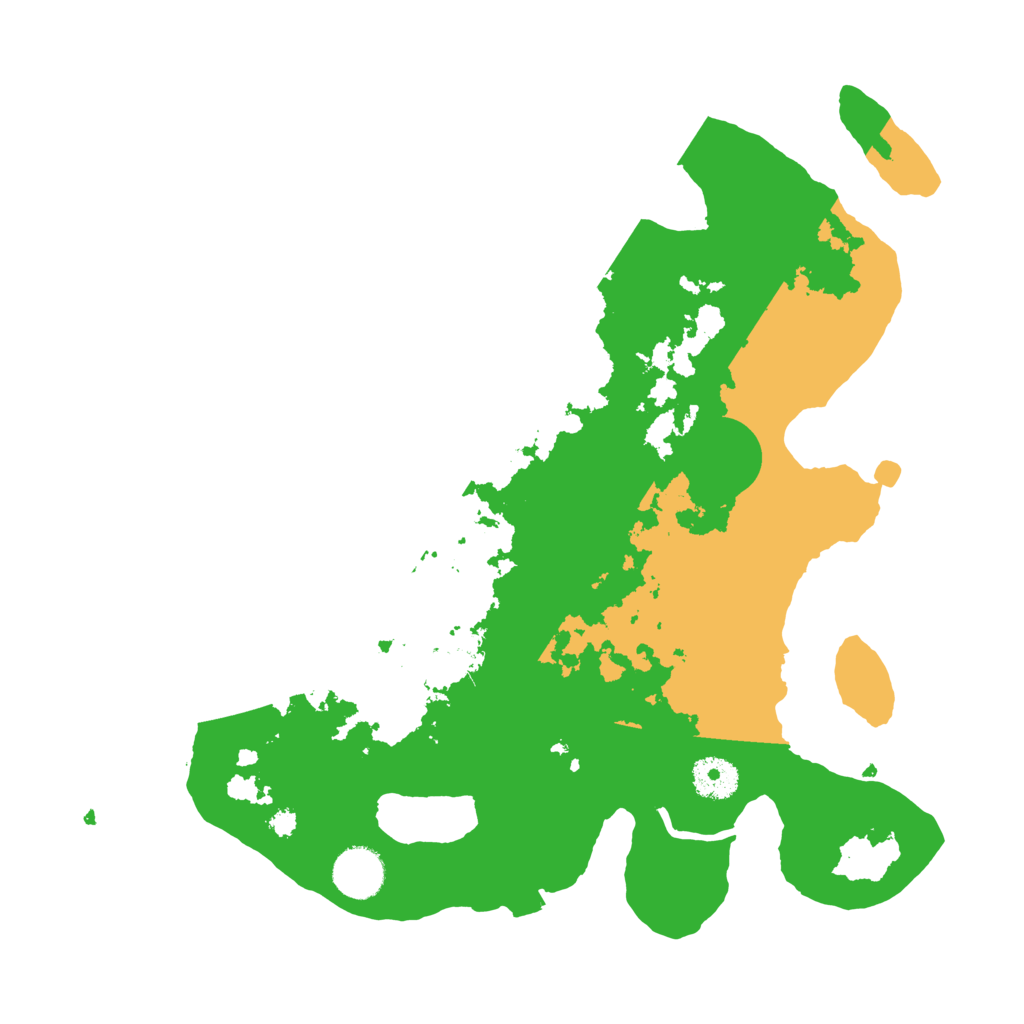 Biome Rust Map: Procedural Map, Size: 3500, Seed: 355672276