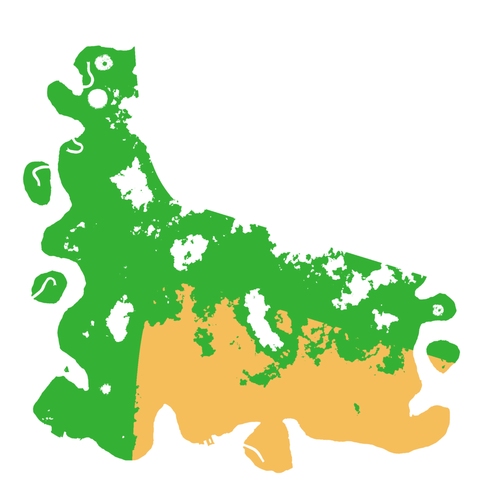 Biome Rust Map: Procedural Map, Size: 4500, Seed: 2724775
