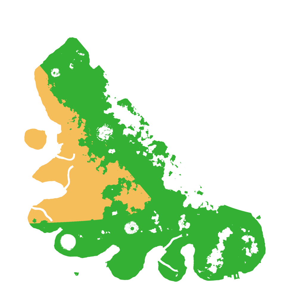 Biome Rust Map: Procedural Map, Size: 3500, Seed: 47582795