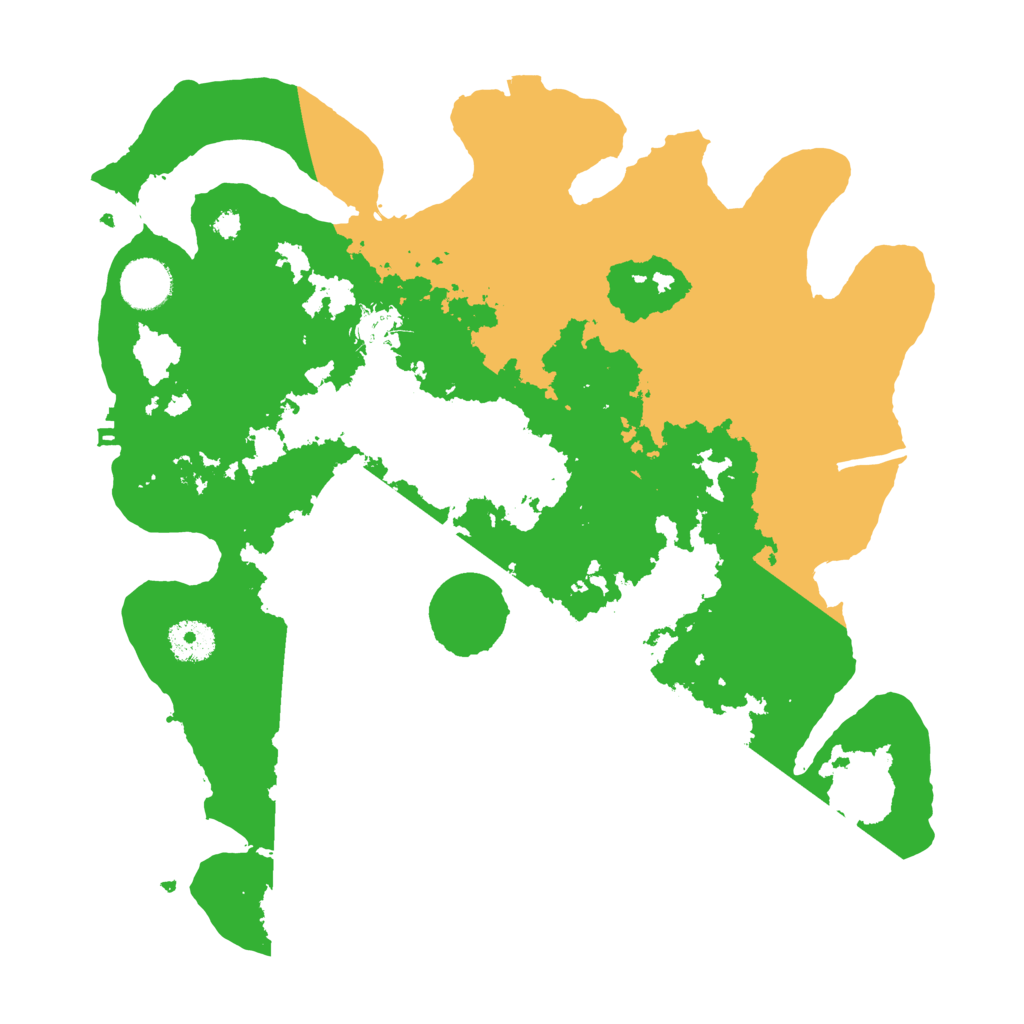 Biome Rust Map: Procedural Map, Size: 3500, Seed: 1560114420