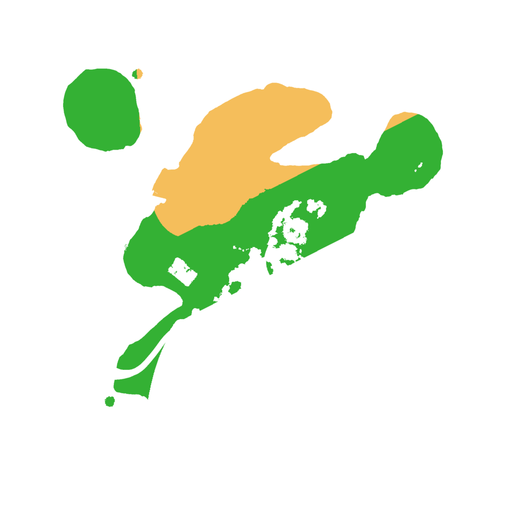 Biome Rust Map: Procedural Map, Size: 2000, Seed: 849265201