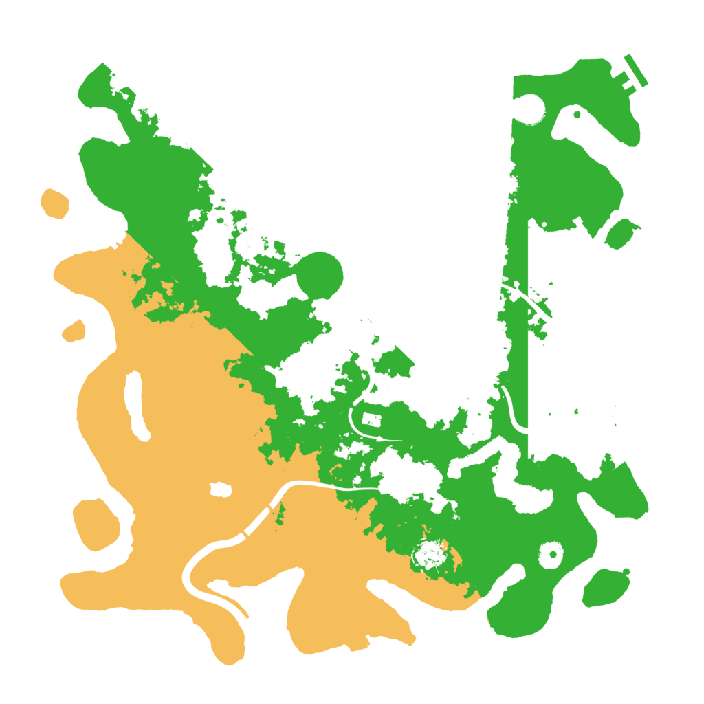 Biome Rust Map: Procedural Map, Size: 4000, Seed: 1427196487