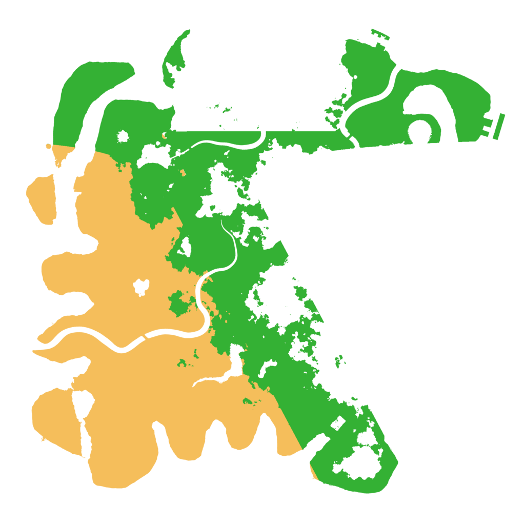 Biome Rust Map: Procedural Map, Size: 4000, Seed: 760456786