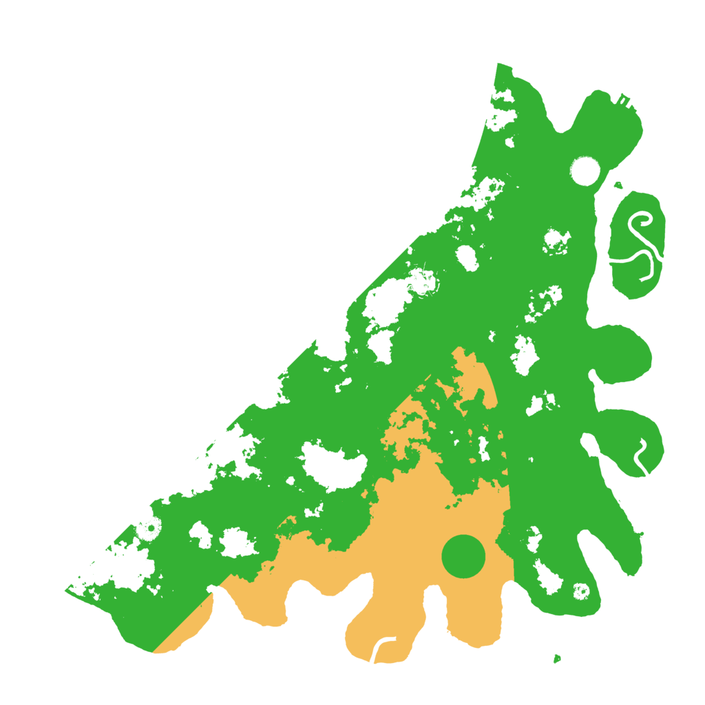Biome Rust Map: Procedural Map, Size: 4250, Seed: 64858