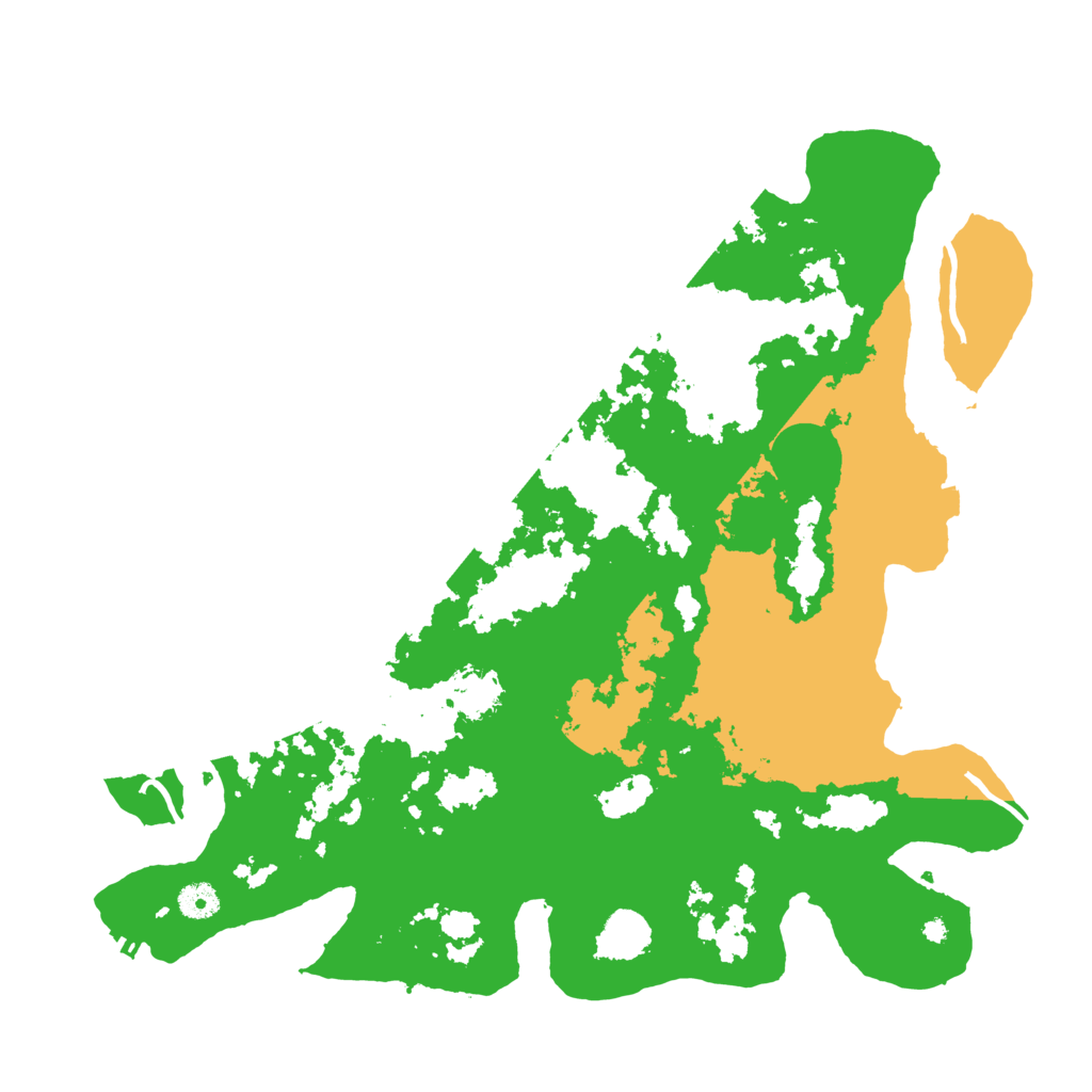 Biome Rust Map: Procedural Map, Size: 4250, Seed: 3110