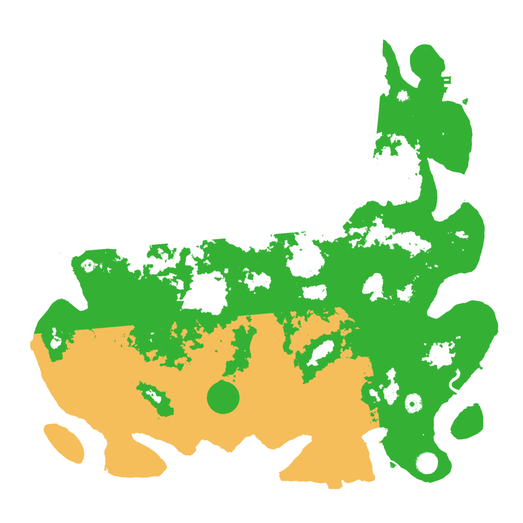 Biome Rust Map: Procedural Map, Size: 4250, Seed: 2057859764