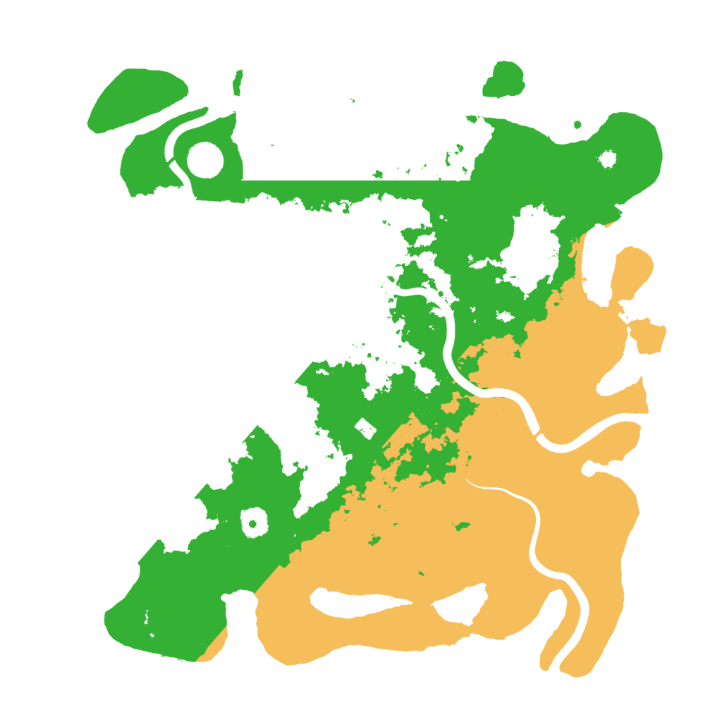 Biome Rust Map: Procedural Map, Size: 3750, Seed: 82510008