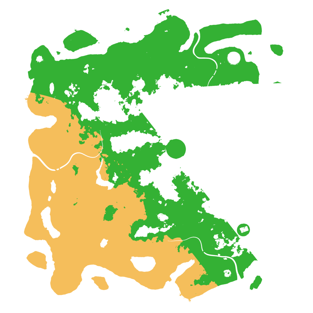 Biome Rust Map: Procedural Map, Size: 4250, Seed: 316917974