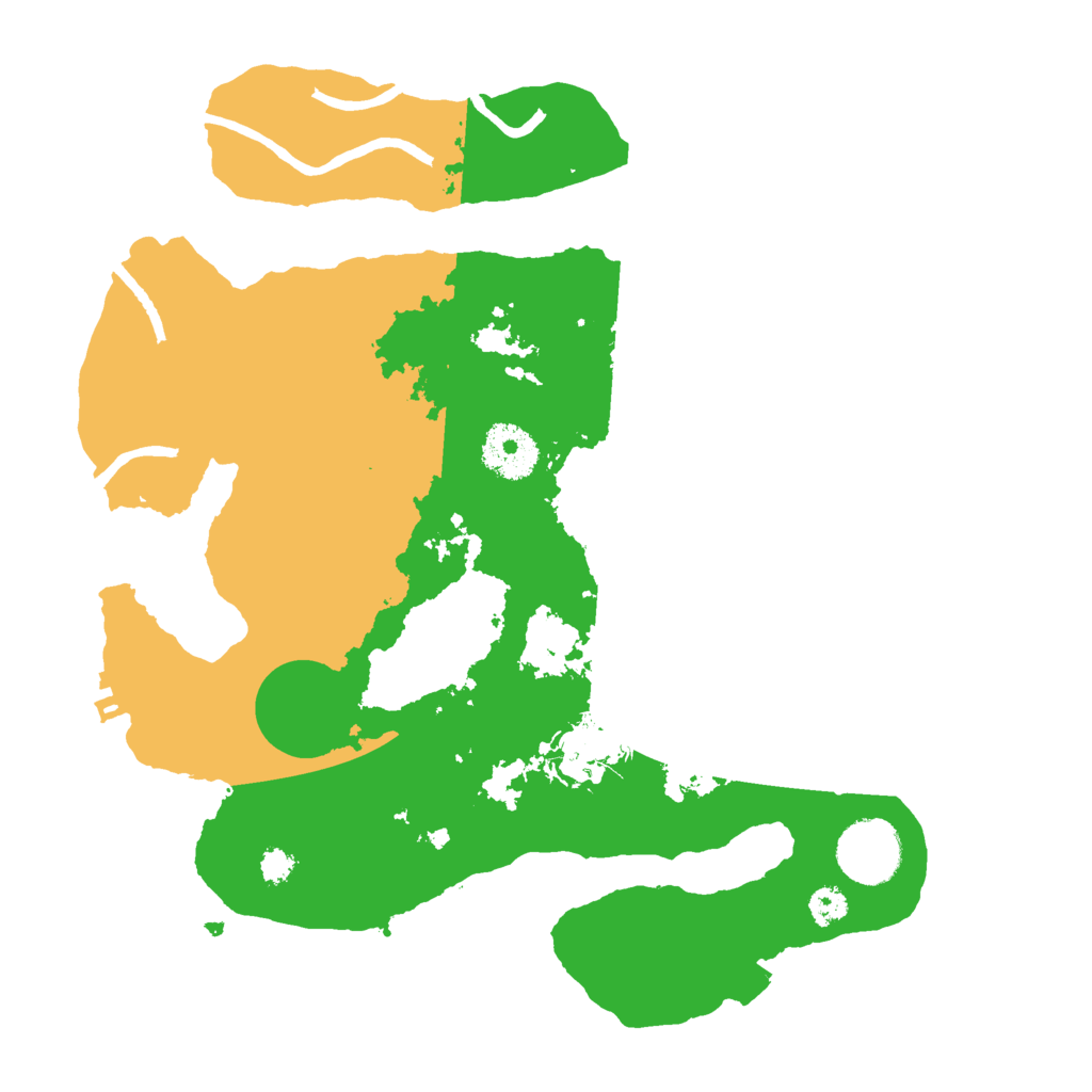 Biome Rust Map: Procedural Map, Size: 3000, Seed: 1230586